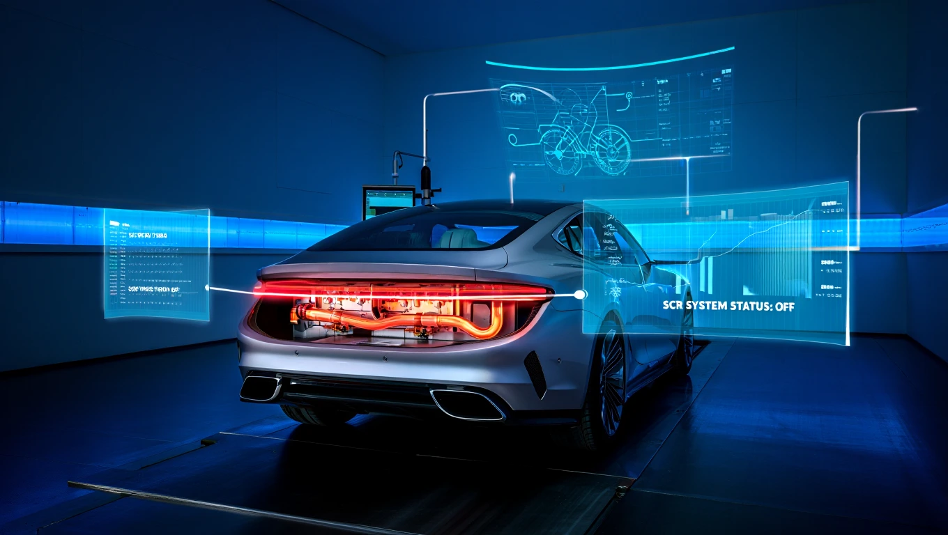 Futuristic src disabled car.