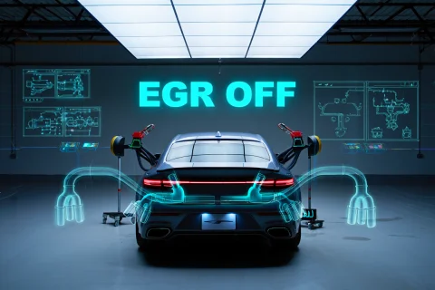 egr off car simulation